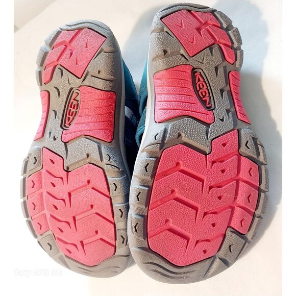 Keen Kids Seacamp II CNX Sandals Size 2 Blue/Pink Lightweight Quick dry - Picture 4 of 5